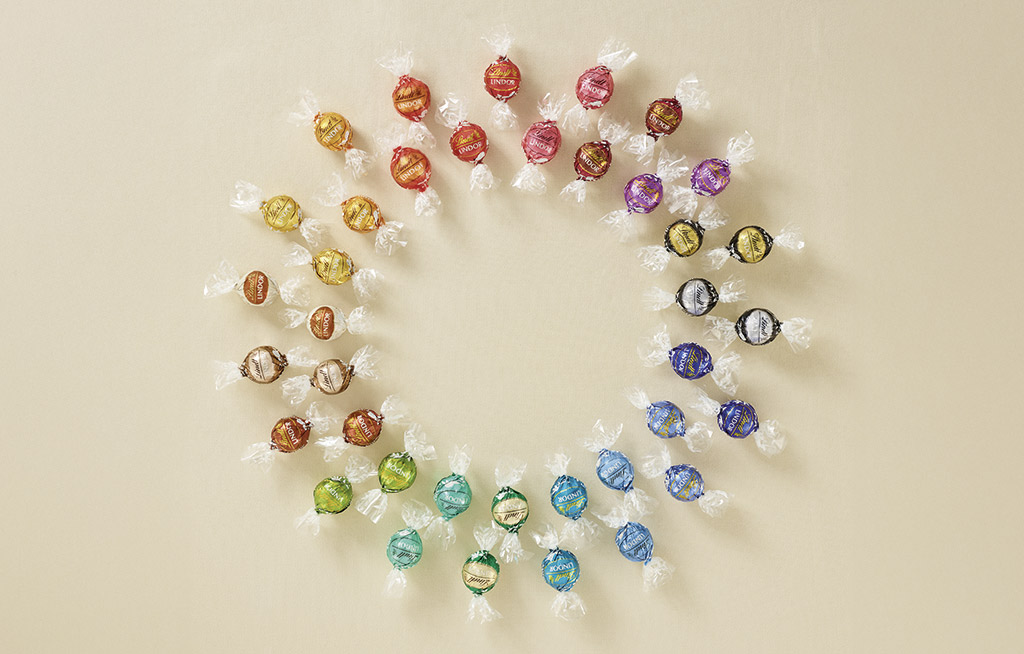 LINDOR Kugeln in verschiedenen Farben